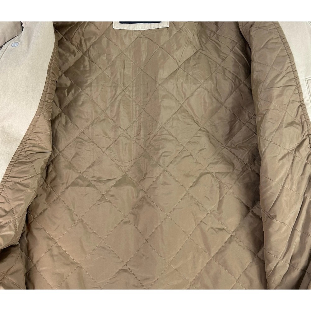 Levi's Men's‎ Miramar Military Jacket Tan Khaki Cotton Trucker Barn Coat S $108 - Picture 7 of 13